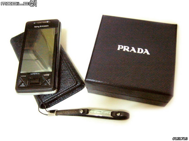 SE X1 與 PRADA 手機吊飾美麗浪漫的邂逅!!