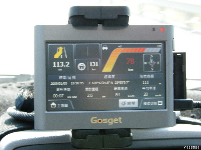 電力十足~Gosget Go-599衛星導航機測試分享