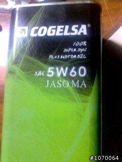 ﹝開箱﹞5W60 COGELSA 西班牙機油 心得新增了~ 一起分享好機油~~