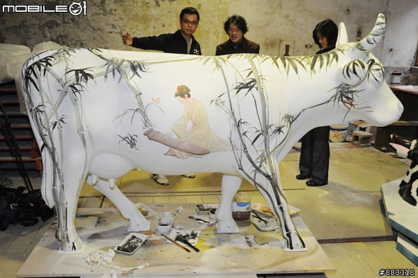 過年推薦瞎逛2009台北奔牛節 香港漫畫家李志清創作實況