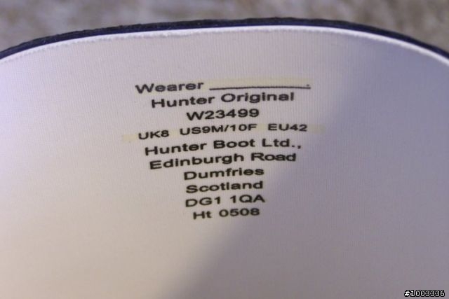【開箱】純正英倫血統雨靴Hunter Boots - Original Wellington (Black)