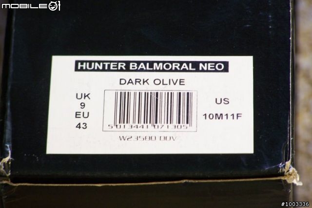 【開箱】純正英倫血統雨靴Hunter Boots - Balmoral Neo