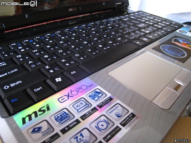 數位生活的影音享受 - MSI EX620大視野豋場 #