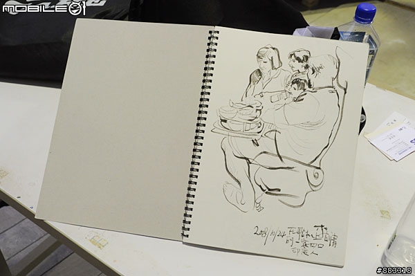 過年推薦瞎逛2009台北奔牛節 香港漫畫家李志清創作實況