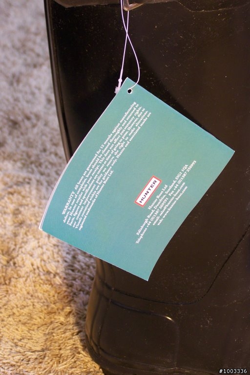 【開箱】純正英倫血統雨靴Hunter Boots - Original Wellington (Black)