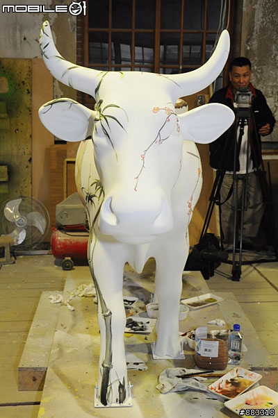過年推薦瞎逛2009台北奔牛節 香港漫畫家李志清創作實況