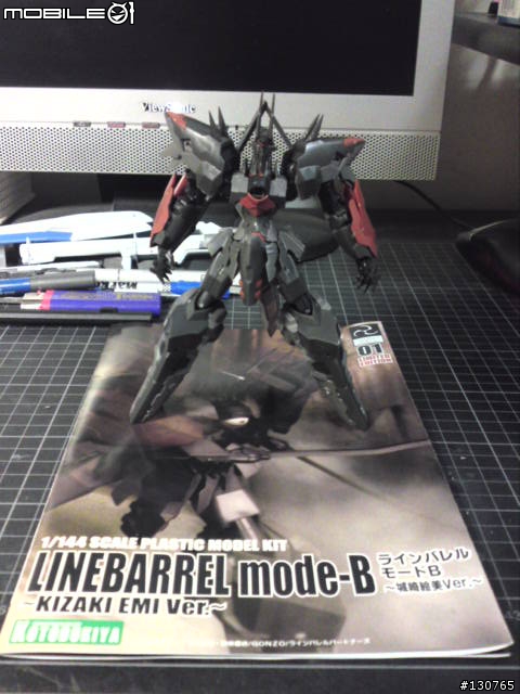 壽屋1/144LINEBARREL武裝機甲 完成!(小心圖多!)