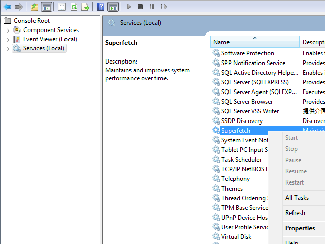 windows 7 簡測 + SSD設定