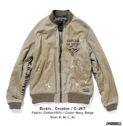 冰山第二角分享-NEIGHBORHOOD 08 A/W 潑漆工作外套/MA-1 BICKLE.CROAKER (INC.一堆實穿照)