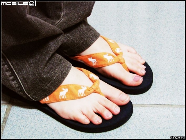 (分享)Abercrombie&Fitch 麋鹿夾腳拖鞋1/3附上實穿照