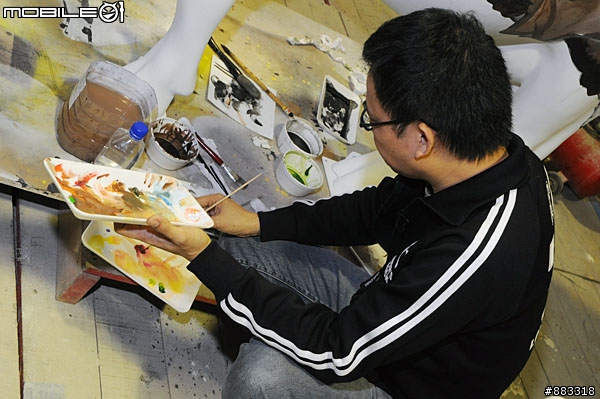 過年推薦瞎逛2009台北奔牛節 香港漫畫家李志清創作實況