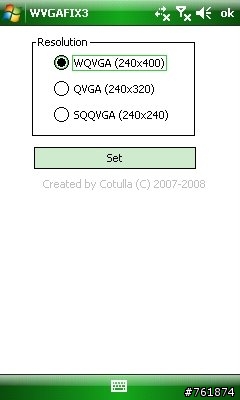 更改螢幕解析度WVGAFIX3(各機種皆適用)