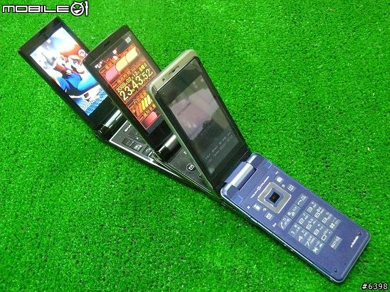 世上最強sharp 手機軍團 T923 & 920SH & SH906I