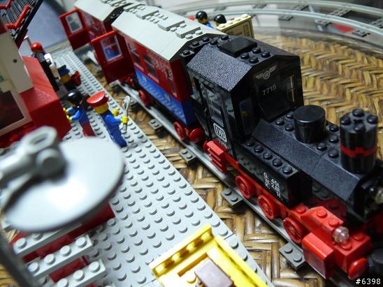 (LEGO) 1980年代的骨董樂高 Part5 火車 月台組