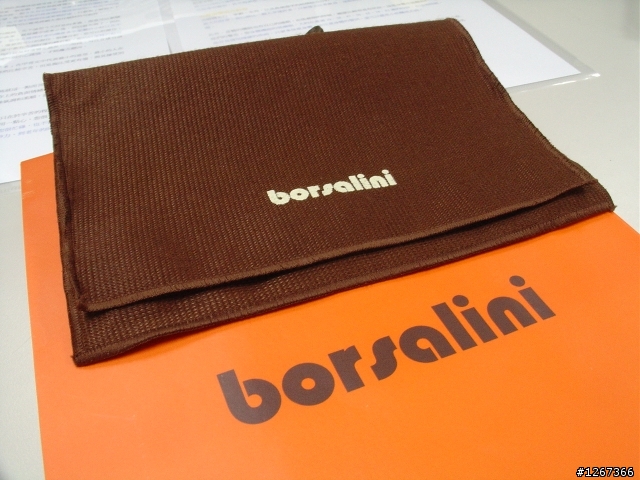 borsalini 皮夾 - 中夾swarovski愛心米白款