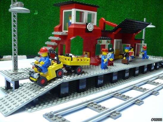 (LEGO) 80年代 骨董樂高 part7 月台 火車站