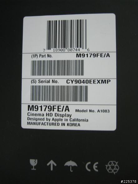 「開箱」史上最大蘋果螢幕Cinema HD Display 30-inch widescreen