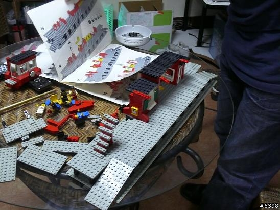 (LEGO) 80年代 骨董樂高 part7 月台 火車站