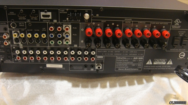 Denon AVR-1609 多功能的擴大機 好用!!!