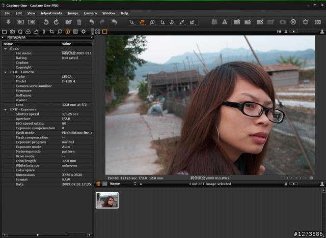 LX3的RW2文件已经破解成D-LUX4的RW2文件,可以用CaptureOne pro软件打开和编辑