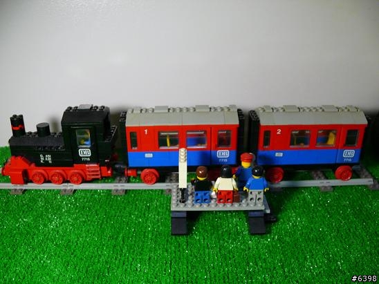 (LEGO) 1980年代的骨董樂高 Part5 火車 月台組