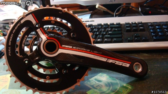開箱文~2009 FSA K-FORCE LIGHT MTB大盤 (安裝完畢)