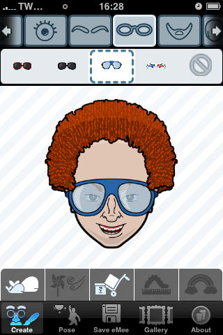 趣味小程式-臉孔製造器 EMEES AVATAR CREATOR