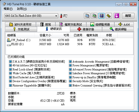 SSD在IBM_小黑上的測試(OCZ Apex 60G及 Apacer 64G)-新增Desktop測試-(98年02月23日更新)