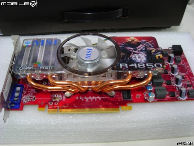 準高階卡 MSI HD4850 512MB OC版