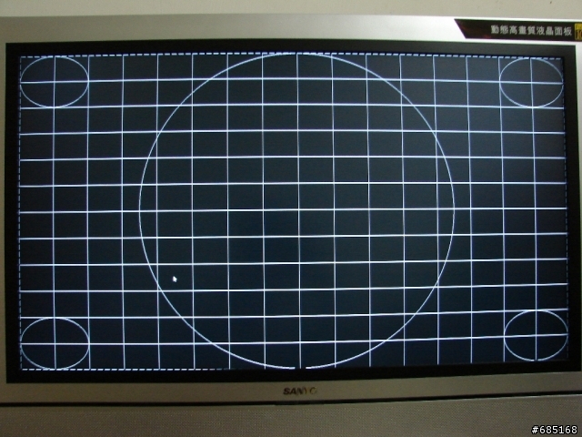 小弟的Sanyo SMT-32HD3面板歪斜問題