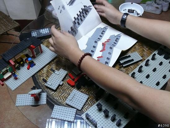 (LEGO) 80年代 骨董樂高 part7 月台 火車站