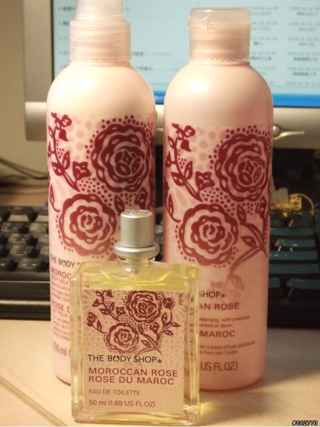 推薦The Body Shop-摩洛哥玫瑰系列