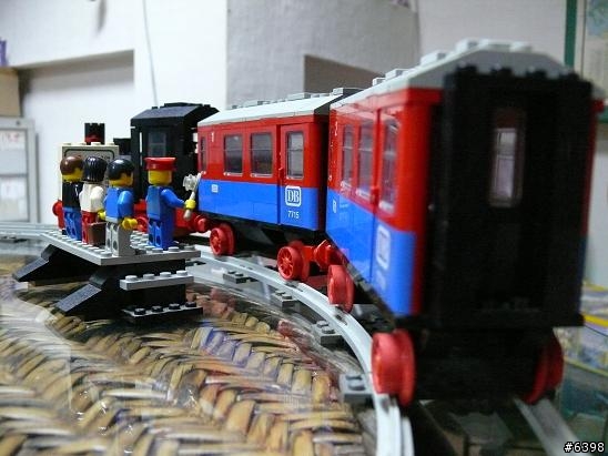 (LEGO) 1980年代的骨董樂高 Part5 火車 月台組