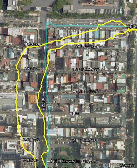 Nokia Sports Tracker軌跡記錄漂移問題