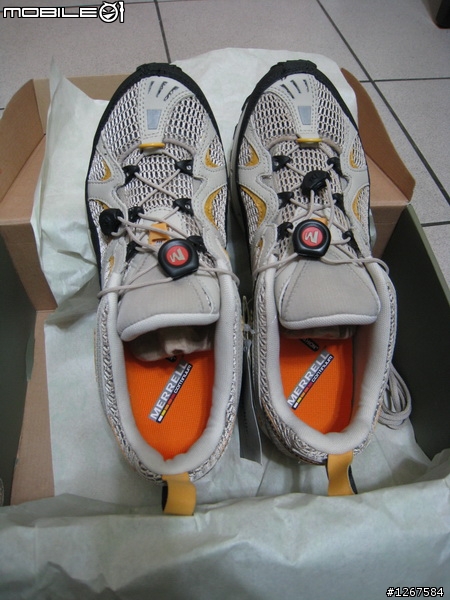 【開箱】Merrell OVERDRIVE II 越野跑鞋 ~ 終於到手 !!!上傳圖片完成