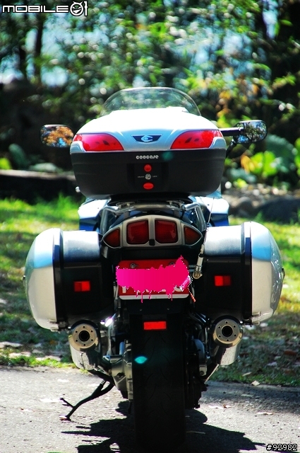 <分享>YAMAHA FJR1300+COOCASE S48行李箱