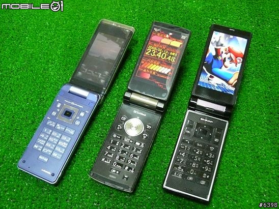 世上最強sharp 手機軍團 T923 & 920SH & SH906I