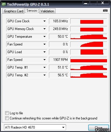 MSI 4670 趙雲版的溫度過百??