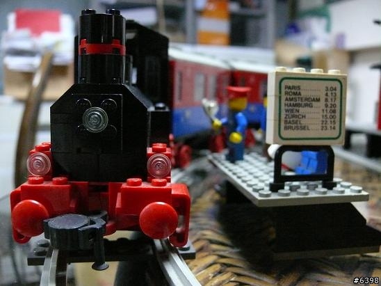 (LEGO) 1980年代的骨董樂高 Part5 火車 月台組