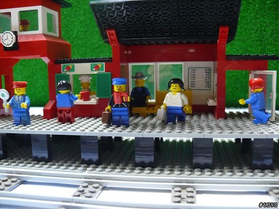 (LEGO) 80年代 骨董樂高 part7 月台 火車站