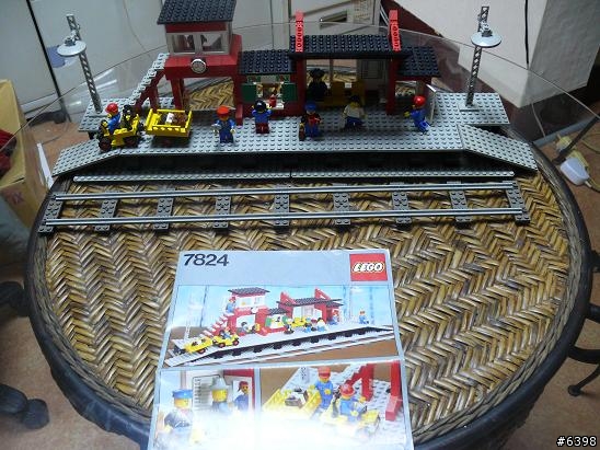 (LEGO) 80年代 骨董樂高 part7 月台 火車站