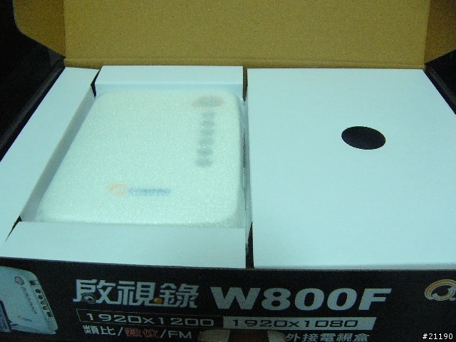 Compro W800F開箱評測