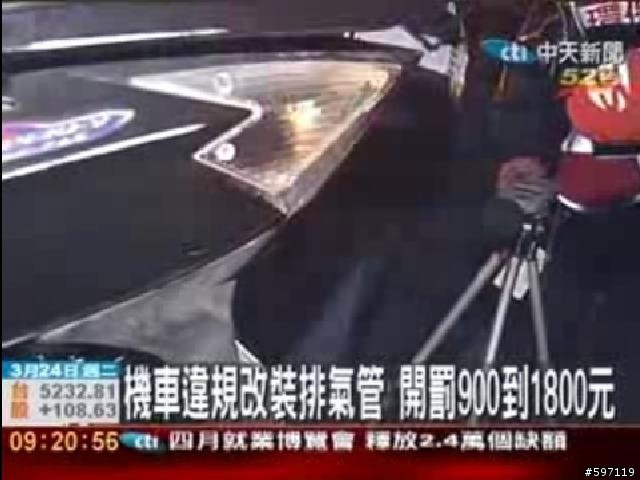 各位注意啦!排氣管+HID+方向燈不能輕易更改,新增我方向燈