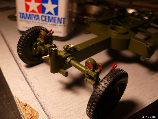 國軍 M1四公分防空機關砲 - 製作進度5 火砲好!