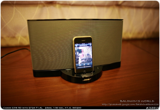 Mac周邊(BOSE SoundDock, BELKIN插座擴充)開箱文