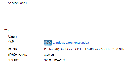 8GB RAM、32位元系統的RAMDISK應用