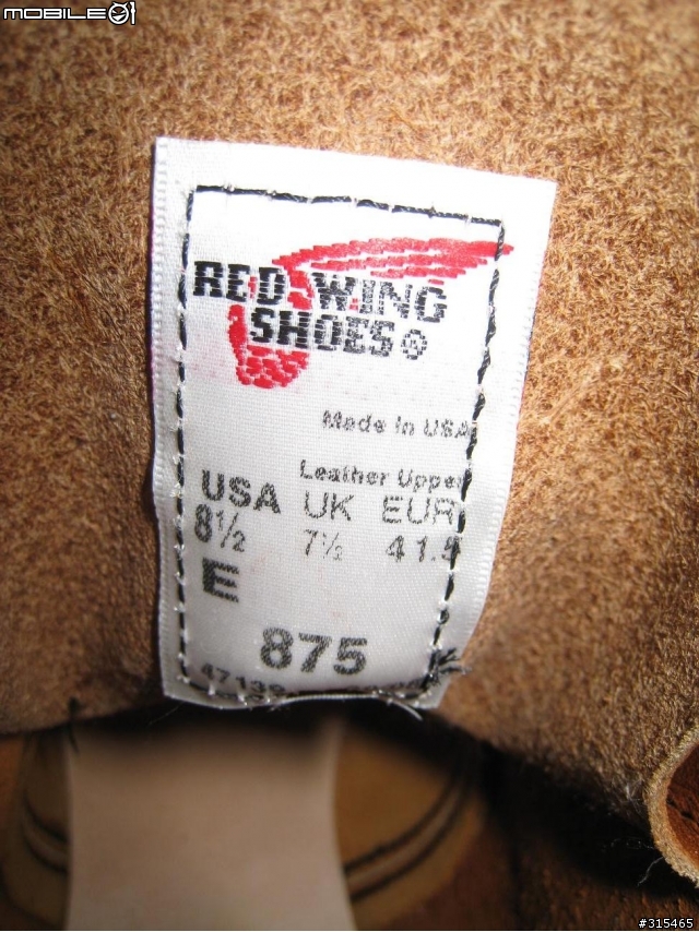 Red Wing 875 經典分享