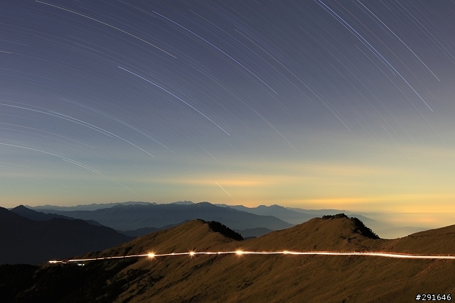 5DII 高山長曝星軌及高ISO夜空測試(夫妻樹、合歡山)