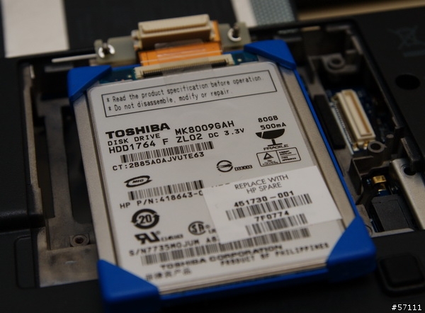 PhotoFast G-Monster 1.8" ZIF 64GB SSD開箱,HP 2510p改SSD