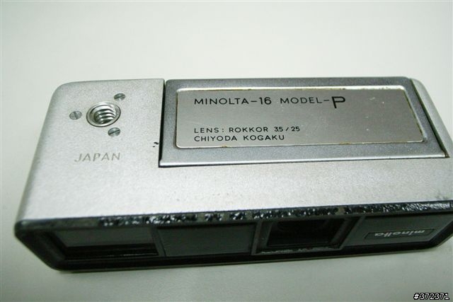 無意間發現的間諜相機minolta16